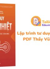 Lập trình tư duy Vật Lý Nhiệt PDF Thầy Vũ Ngọc Anh